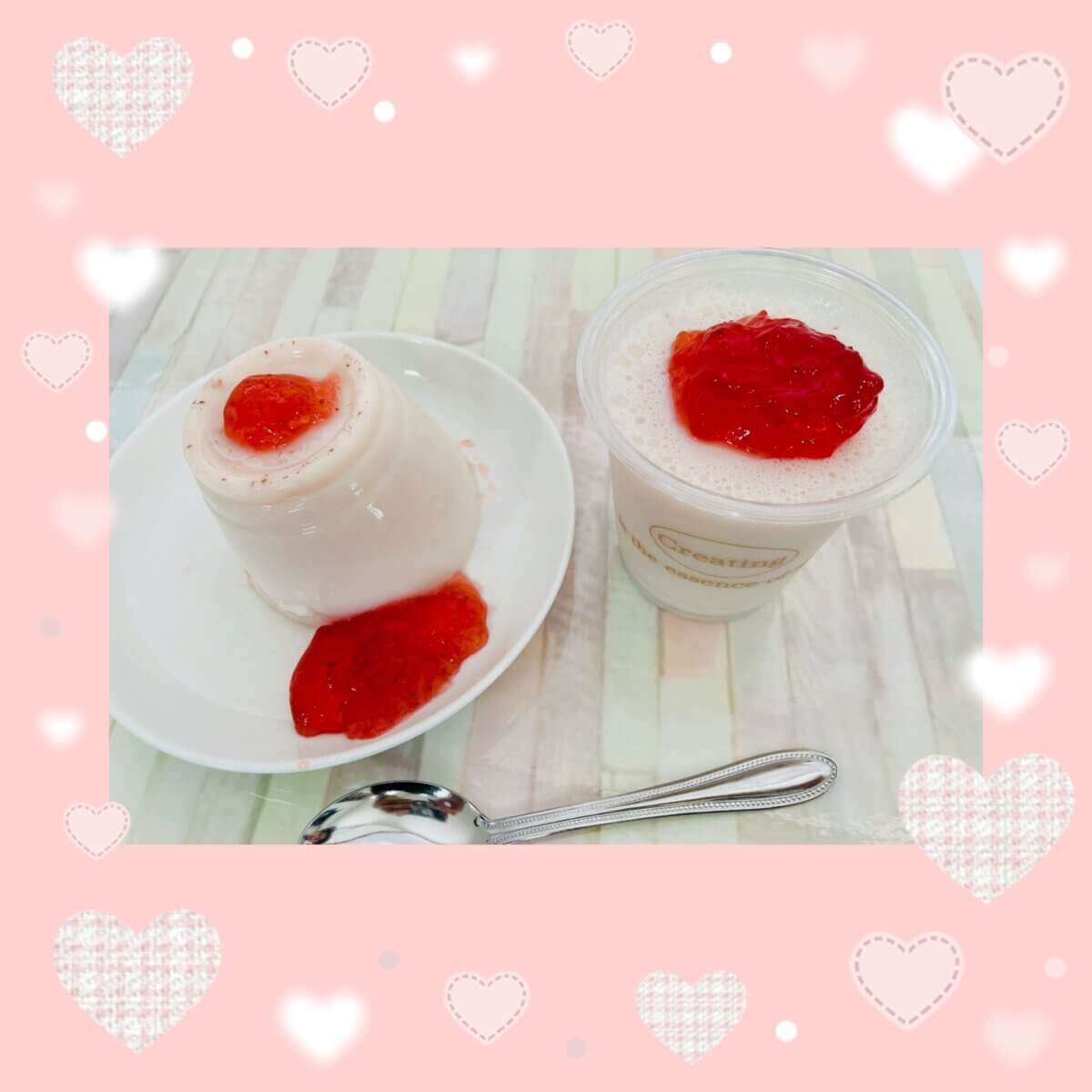 🍓いちごプリン🍓